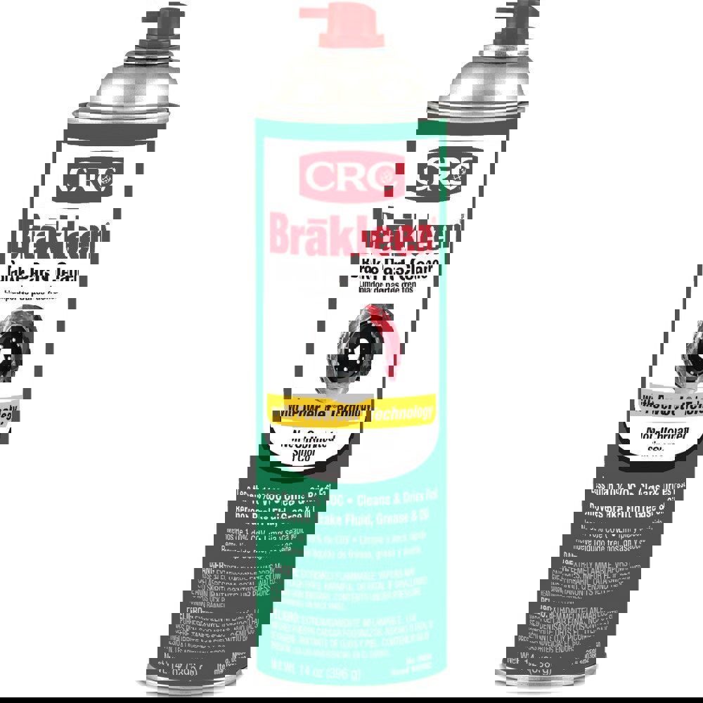 Brake Parts Cleaner: 20 oz, Aerosol Can
